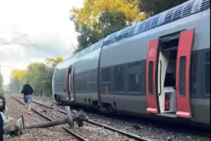 Accident ou sabotage? "photo UsagerSncf Le Havre Rouen Paris)