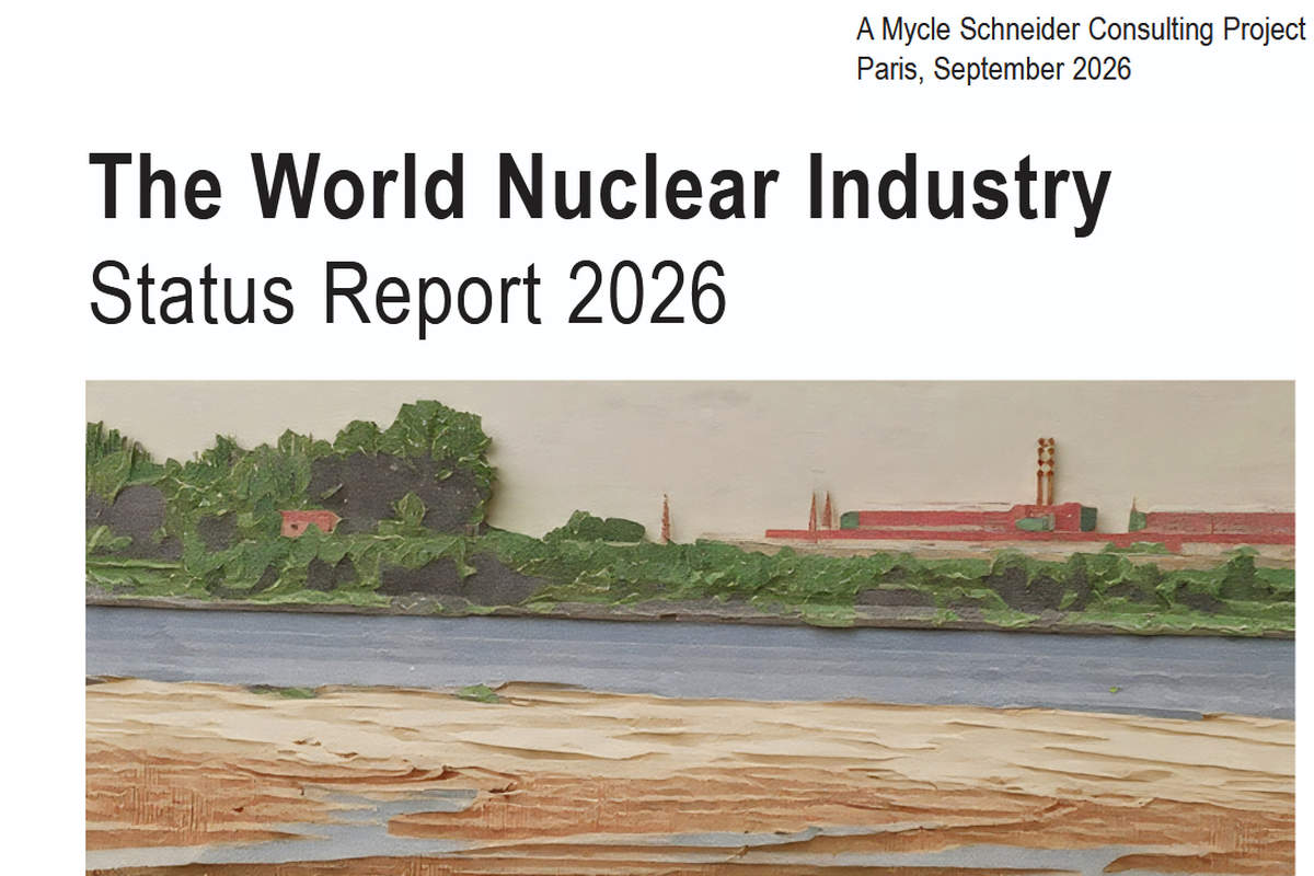 Raport mondial sur l'industrie nucléaire 2026 (Mycle Schneider)