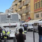 A Nice, les forces de l'ordre sont venues en nombre (photo DR)