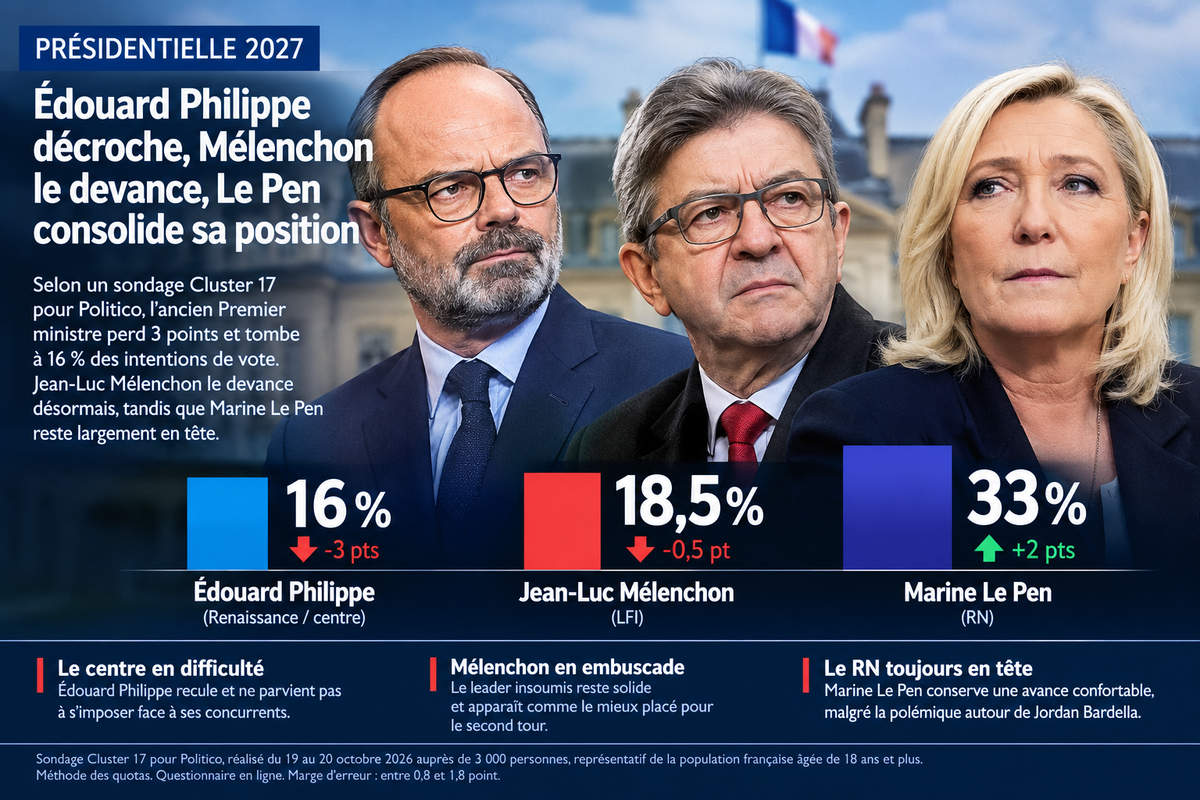 Sondage Politico (image issue de l'IA)