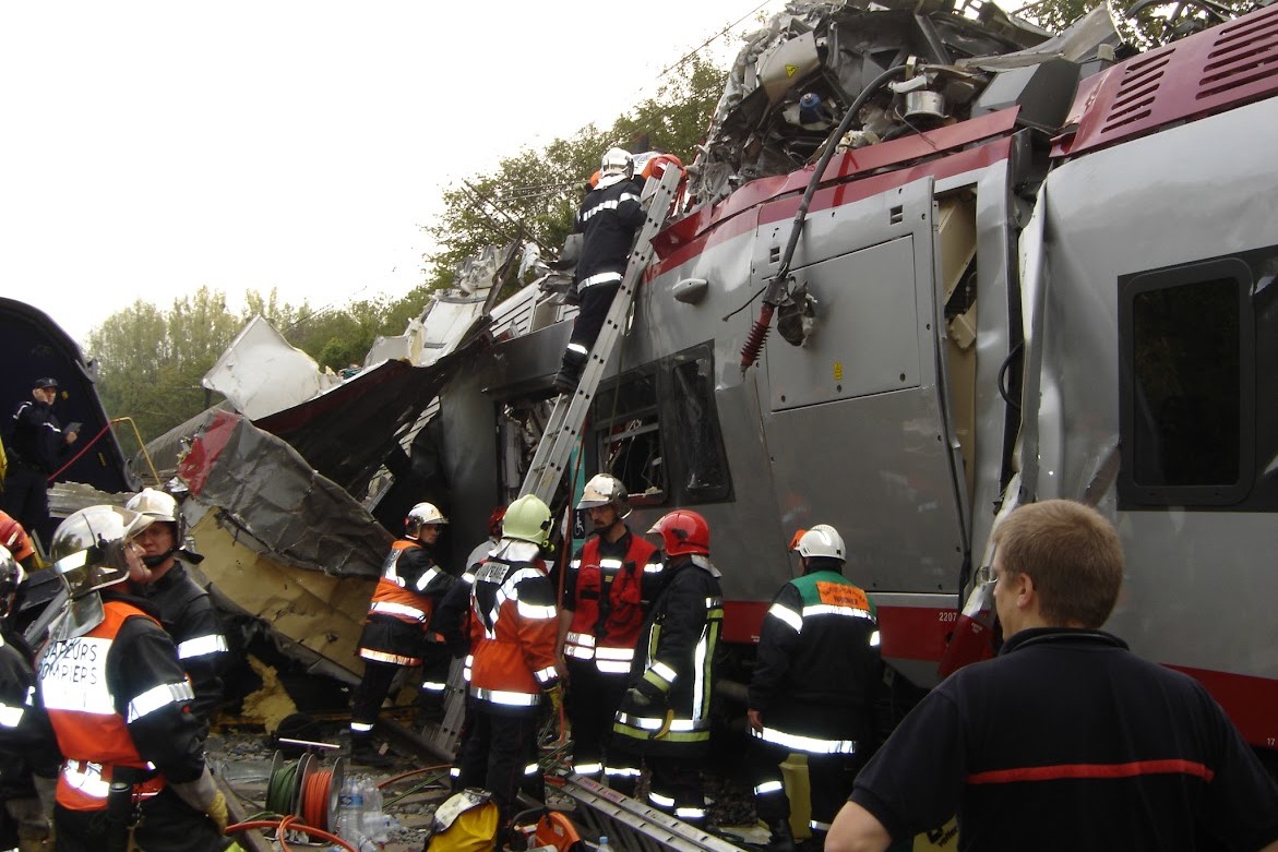 Catastophe ferroviaire de Zoufftgen en 2017 (DR)