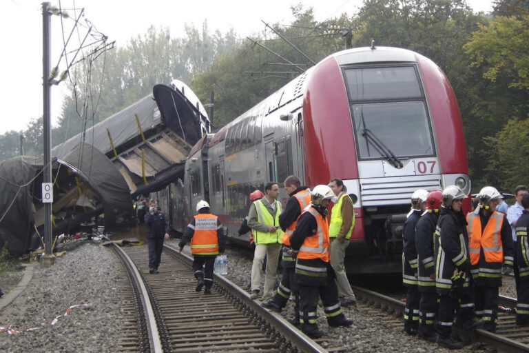 Catastrophe Ferroviaire de Zoufftgen en 2017 (DR)
